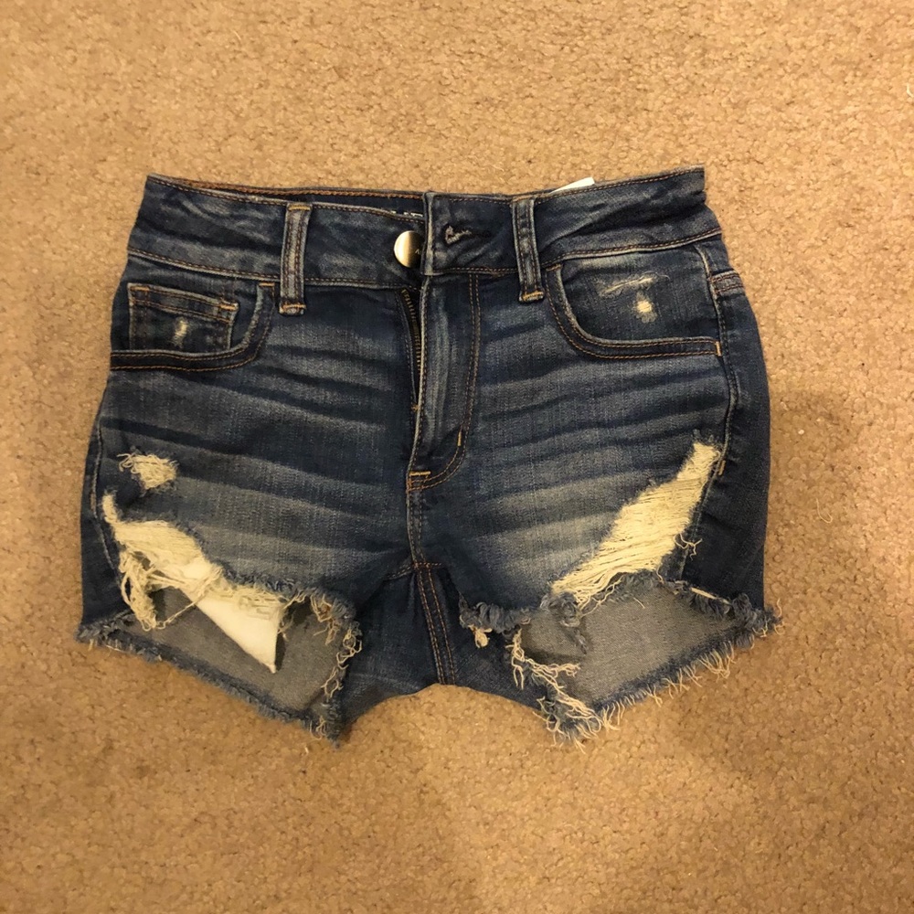 American eagle jean shorts